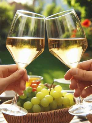 Bacchus Spätlese lieblich – zum Essen Bacchus Spätlese lieblich – zum Essen