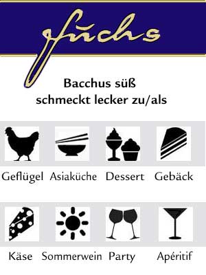 Bacchus Spätlese lieblich – Genuss-Empfehlung Bacchus Spätlese lieblich – Genuss-Empfehlung