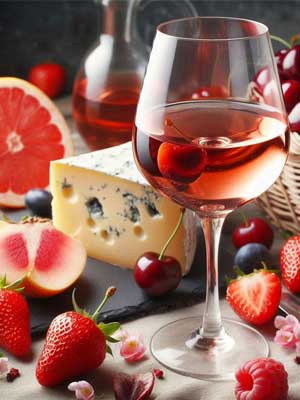 Dornfelder Rosé süß – zum Essen Dornfelder Rosé süß – zum Essen