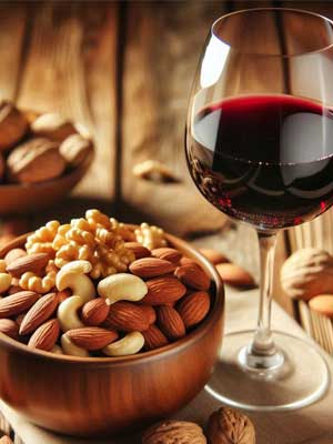 Dornfelder lieblich – zum Essen Dornfelder lieblich – zum Essen