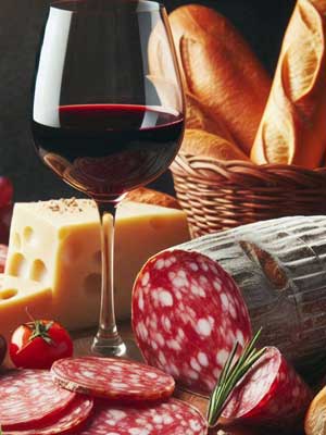 Dornfelder trocken – zum Essen Dornfelder trocken – zum Essen
