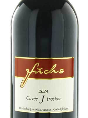 Fuchs Cuvée «J» trocken – Etikett Fuchs Cuvée «J» trocken – Etikett