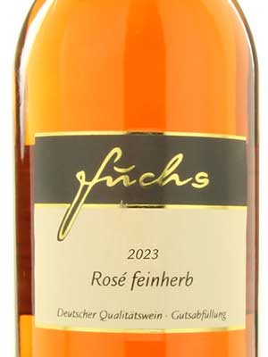 Rosé feinherb – Etikett Rosé feinherb – Etikett