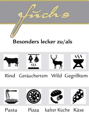 Fuchs Rubin trocken – Genuss-Empfehlung Fuchs Rubin trocken – Genuss-Empfehlung