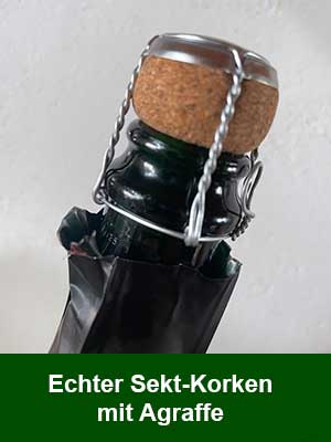 Pinot Blanc Sekt brut – Flaschenverschluss Pinot Blanc Sekt brut – Flaschenverschluss
