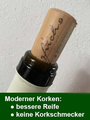Bacchus Spätlese lieblich – Flaschenverschluss Bacchus Spätlese lieblich – Flaschenverschluss