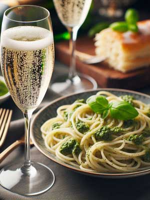 Pinot Blanc Sekt brut – zum Essen Pinot Blanc Sekt brut – zum Essen