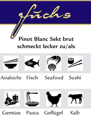 Pinot Blanc Sekt brut – Genuss-Empfehlung Pinot Blanc Sekt brut – Genuss-Empfehlung
