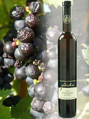 Rosenmuskateller Beerenauslese, ein edelsüßer Roséwein Rosenmuskateller Beerenauslese, ein edelsüßer Roséwein