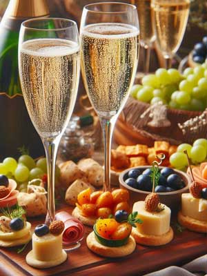 Scheurebe Sekt trocken – zum Essen Scheurebe Sekt trocken – zum Essen