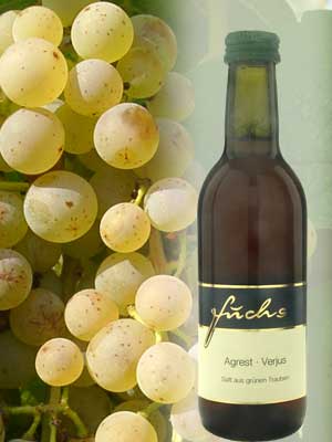 Verjus (Agrest) – 240 ml – Traube + Flasche Verjus (Agrest) – 240 ml – Traube + Flasche