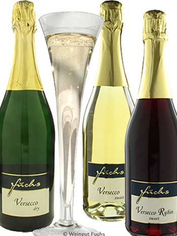 Versecco is a non-alcoholic “champagne” made of fresh grape juices