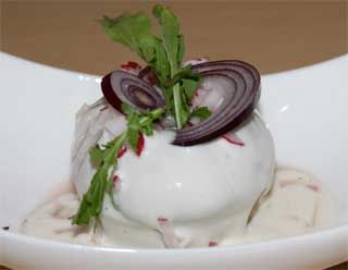 Rheinhessen-Tapas: Mainzer Handkäse im Brot