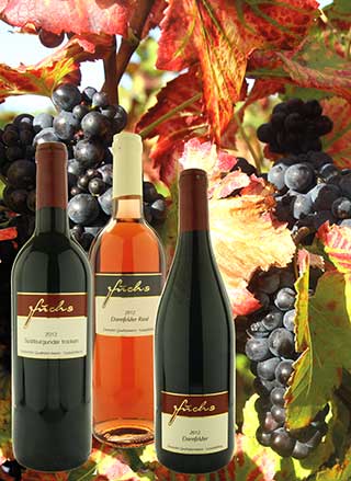 Rode druivensoorten en wijnen
