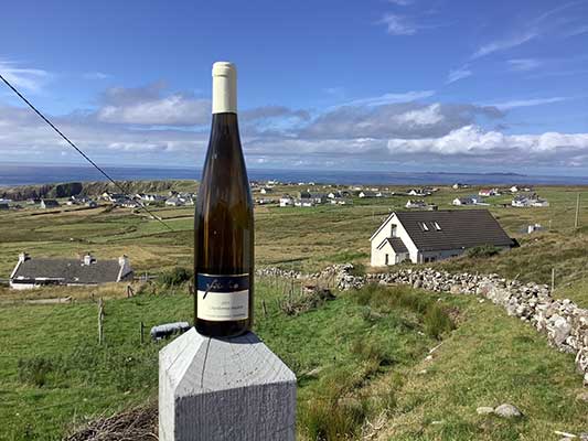 Chardonnay in Irland, Kundenfoto