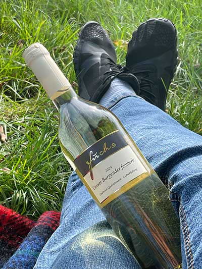 Grauburgunder feinherb, Kundenfoto