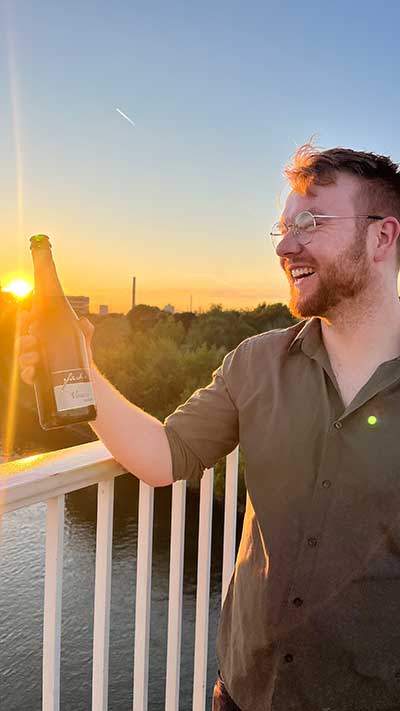 Versecco: Kunde im Düsseldorfer Hafen