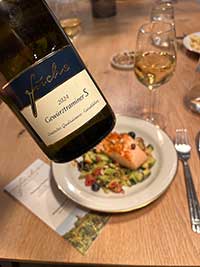 Gewüzrtraminer zu Lachs, Kundenfoto