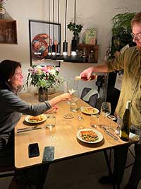 Spätburgunder trocken einschenken, Kundenfoto