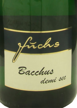 Bacchus Sparkling Wine Demi-sec