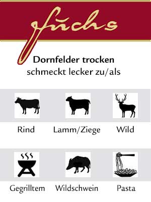 Dornfelder trocken, histamingeprüft