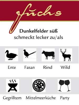 Dunkelfelder süß, histamingeprüft