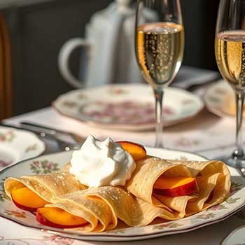 Crèpes, süß