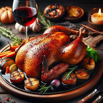 Ente, gebraten Ente, gebraten