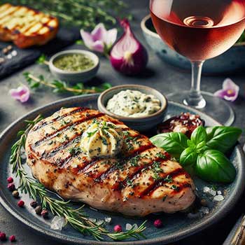 Hähnchenbrustfilet, gegrillt Hähnchenbrustfilet, gegrillt