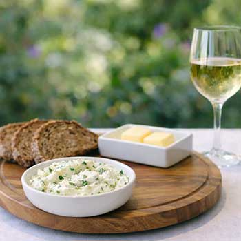 Frischkäse mit Kräutern