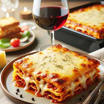 Lasagne mit Hackfleisch