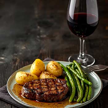 Rotwein zum Rindersteak Rotwein zum Rindersteak