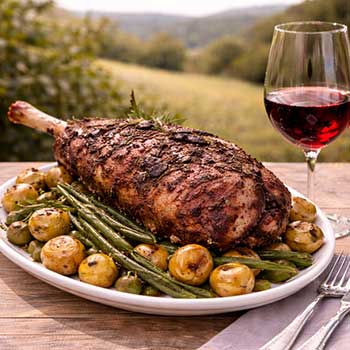 Ziegenkeule Ziegenkeule