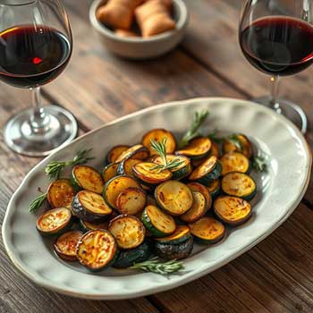 Zucchini, gegrillt Zucchini, gegrillt