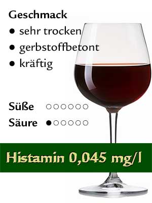 Fuchs Cuvée «J» trocken,  histamingeprüft