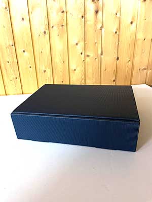 3er-Geschenk-Karton, blau