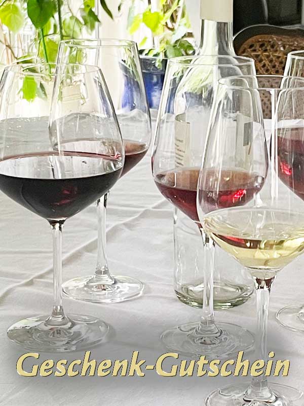Geschenk-Gutschein – Traube + Flasche Geschenk-Gutschein – Traube + Flasche