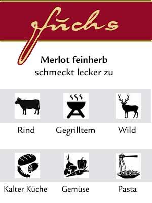 Merlot feinherb, histamingeprüft