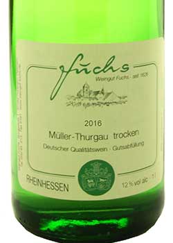 Mueller-Thurgau Dry