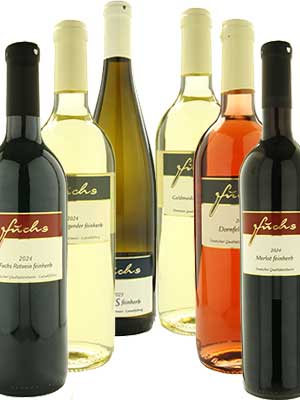 Wein-Geschenk- und Probierpaket “Feinherbe Weine”