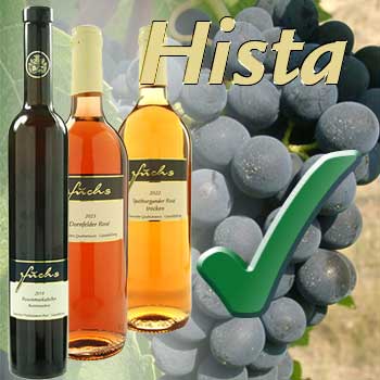 histamine certified rosé wines with analysis