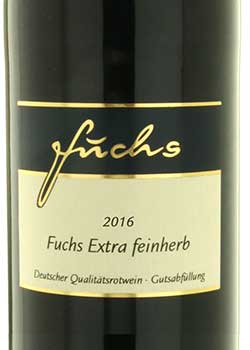Fuchs «Extra» Off-Dry, Histamine-Certified