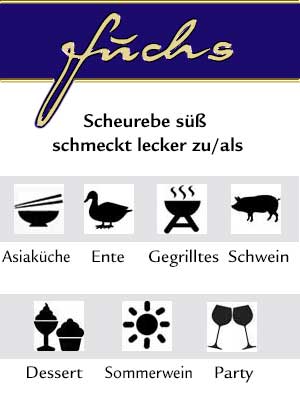 Scheurebe «S» süß, histamingeprüft