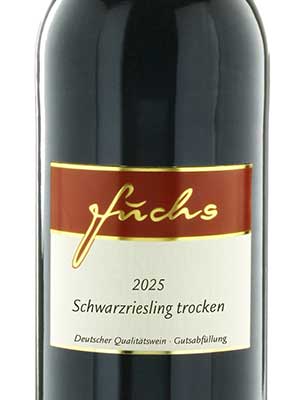 Schwarzriesling trocken