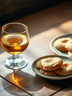 Weindestillat – zum Essen