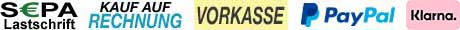 Zahlarten/Payment methods